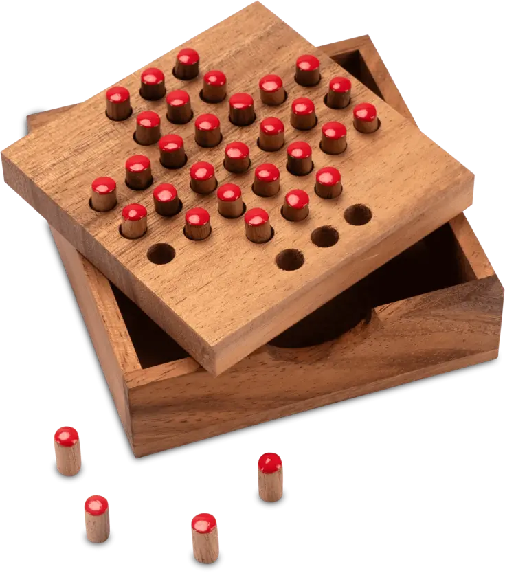 Solitaire – Houten Bordspel (1p)