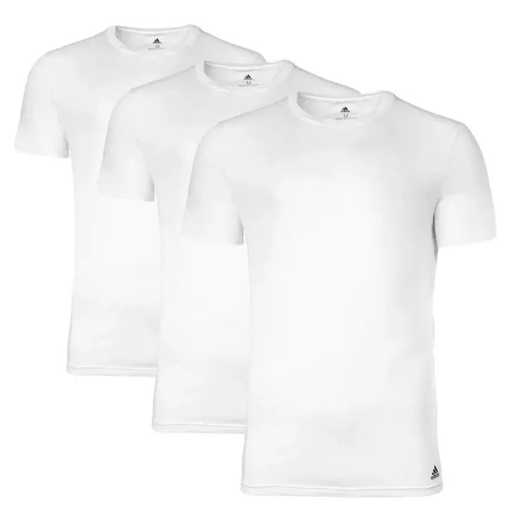 3-Pack O-hals Shirts Active - Heren