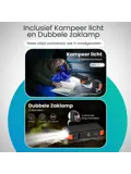 Solar Powerbank - 20.000mAh - 15W Draadloos