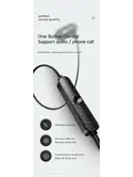 Bedrade In-Ear Oortjes AUX - USAMS