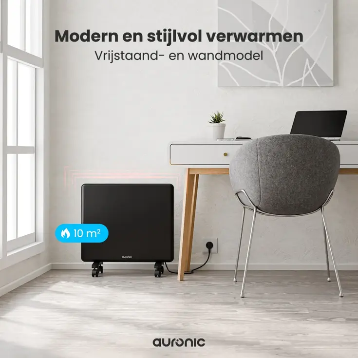 Auronic Convectorkachel - 1000 Watt