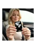 TPU Sleutelhoesje voor Renault zwart C2W