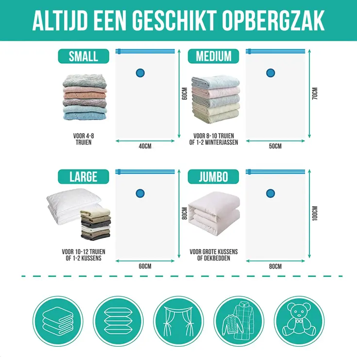 Strex Vacuumzakken - 23 Delig