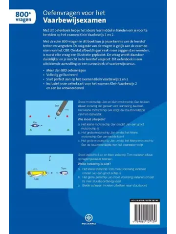 Oefenvragen voor het vaarbewijs