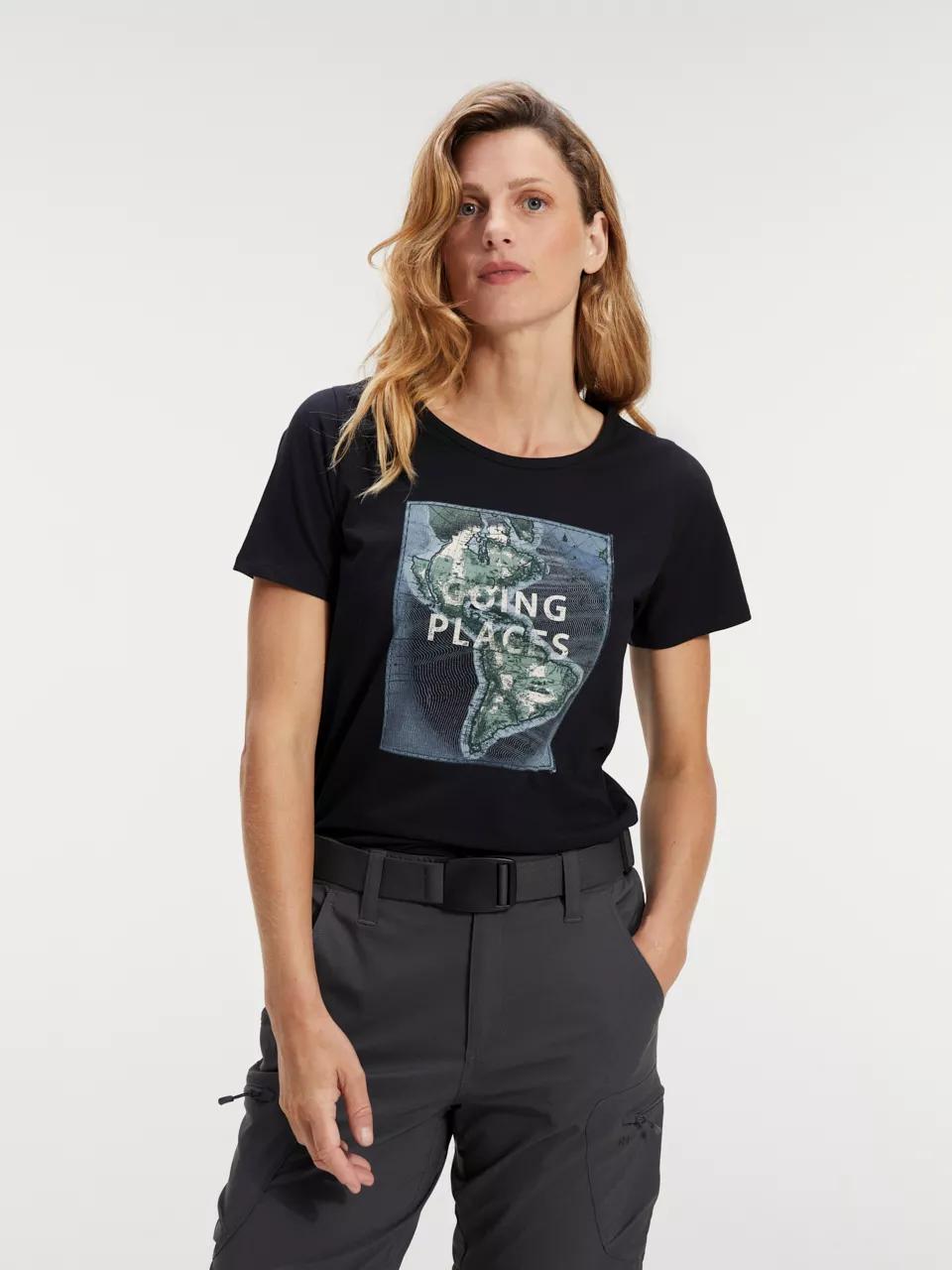 ANWB  Rolas   T-shirt dames  Human Nature  Zwart   S main product image