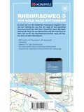 Fietskaart FTK 7058 Rheinradweg dl 3