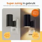 Goliving Nachtlampje Stopcontact - 2 stuks