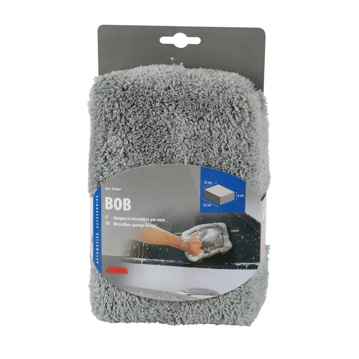 Microvezelspons dubbelzijdig 22x15x6 cm