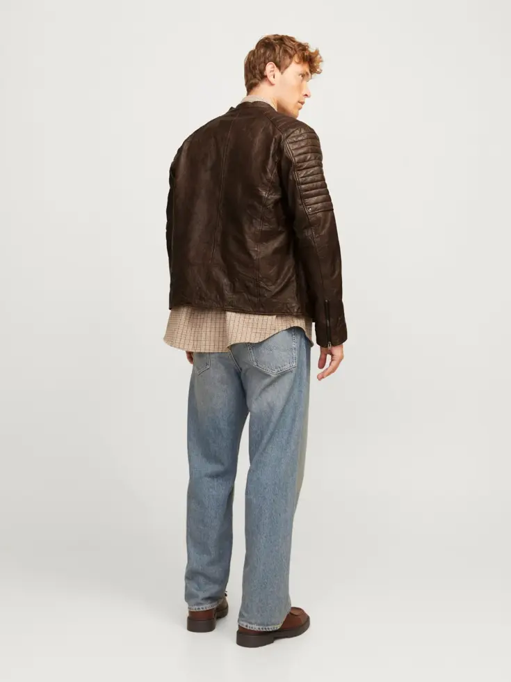Heren Richard Leather Jacket