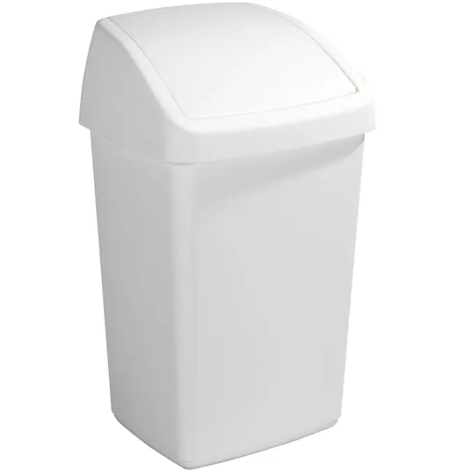 Delta - Prullenbak met swingdeksel - 50L