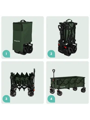 LifeGoods Bolderkar - 150KG