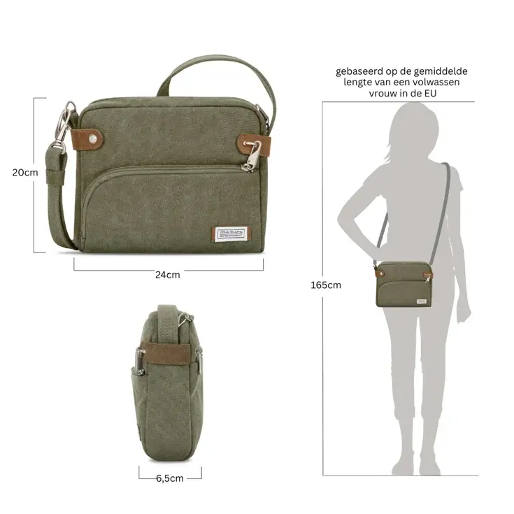 Anti-Diefstal Heritage Crossbody