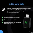 USB-C 2-in-1 CarPlay & Android Auto Dongle