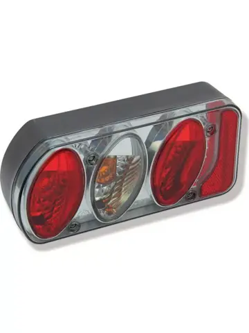 Complete lamp unit links fietsendrager - ANWB