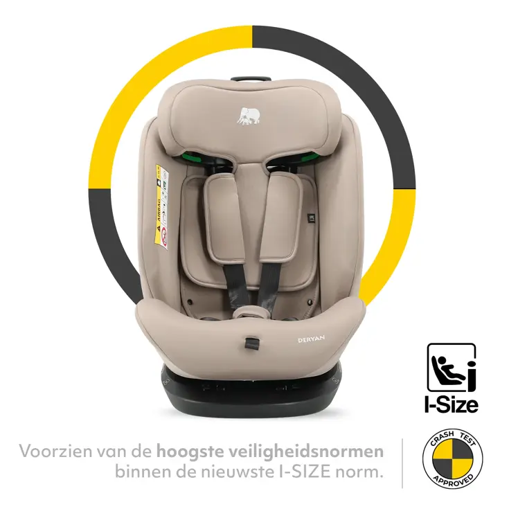Clyde i-Size Autostoel – 40-150 cm - Groep 0/1/2/3