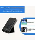 Draadloze MagSafe Powerbank 10.000mAh - Zwart
