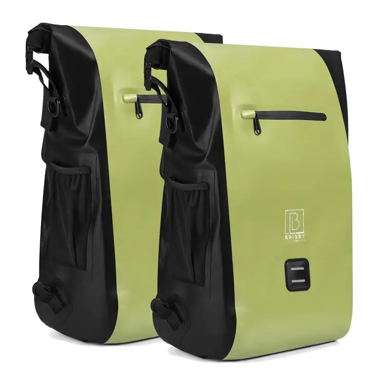 Brisby 40-52L 3-in-1 rolltop fietstassen