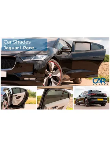 Jaguar I-Pace 2018 - Zonneschermen achterportieren - Car Shades