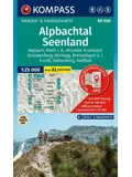Wandelkaart WK028 Alpbach Seenland