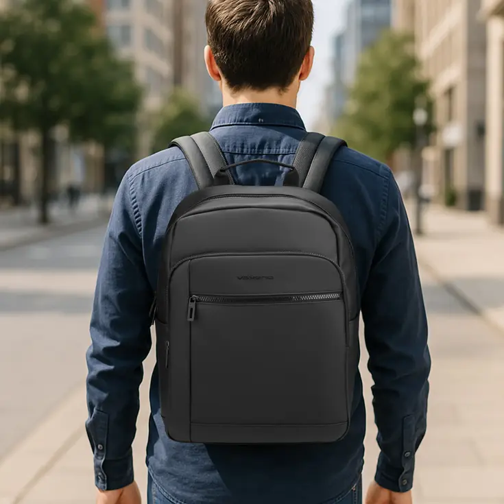 Mason 14.1″ Laptop Backpack Zwart
