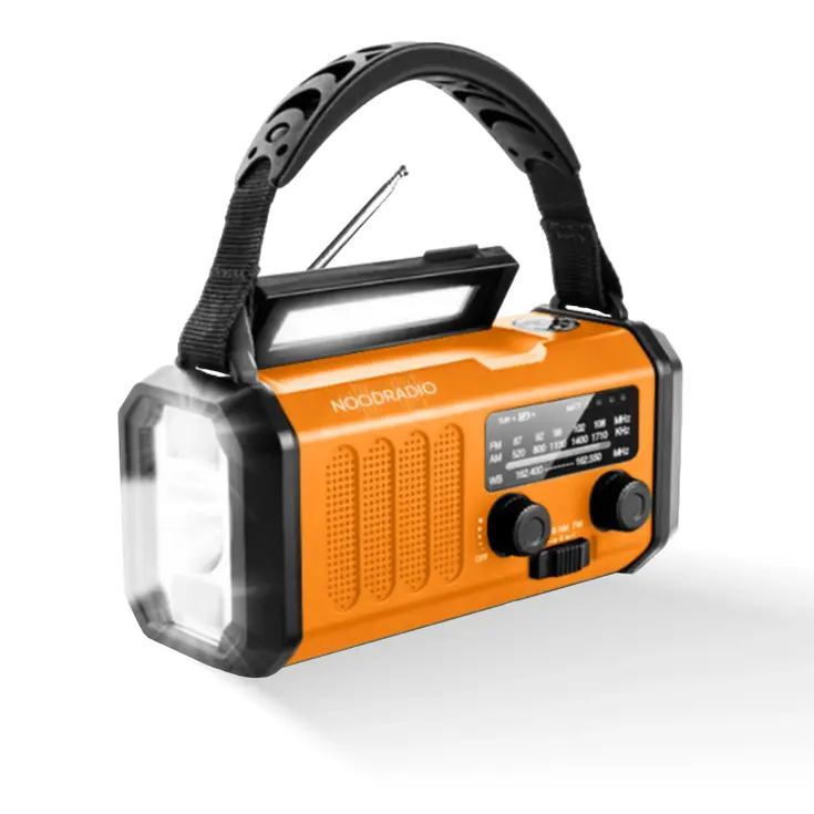 Noodradio® Solar Powerbank 10.000 mAh