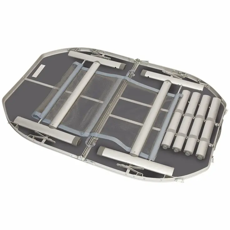 Bo-Camp Tafel Ovaal Koffermodel 120x80 cm