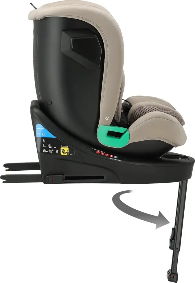 Chase Luxe i-Size Autostoel - Isofix + steunpoot