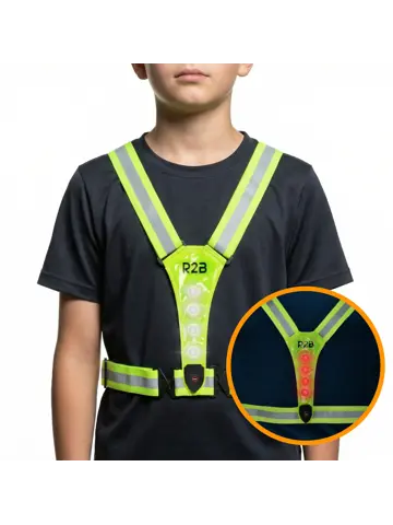 Hardloopvest met Verlichting voor Kinderen