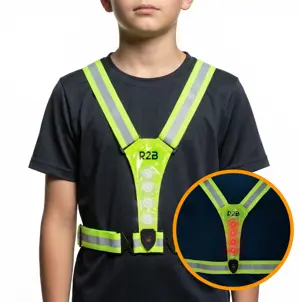 Hardloopvest oplaadbaar voor Kinderen