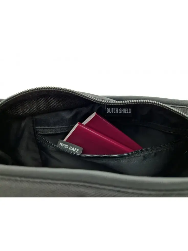 Dutch Shield Reis Schoudertas - Anti Skim Tas
