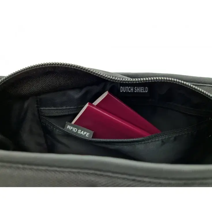 Dutch Shield Reis Schoudertas - Anti Skim Tas