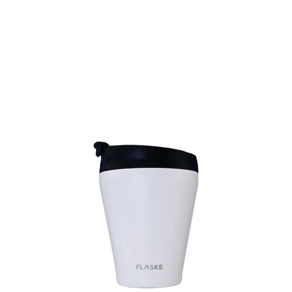 Flaske  200ML  RVS Koffiebeker to Go  Wit