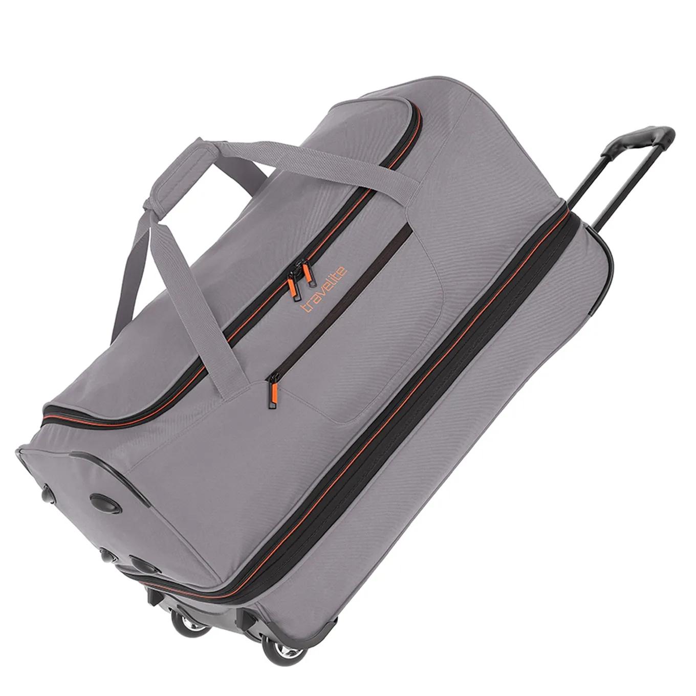 Travelite  wheeled duffle 70 expandable grey  Grijs main product image