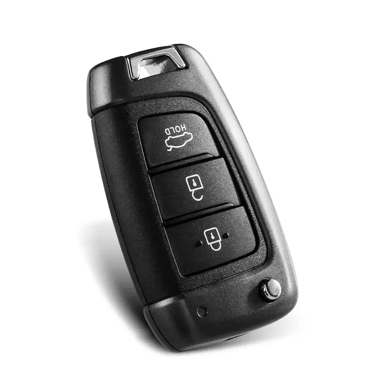 Klapsleutelbehuizing 3 knops geschikt voor Hyundai