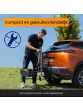 Fietsendrager Auto - 2 Fietsen Inklapbaar Trekhaak