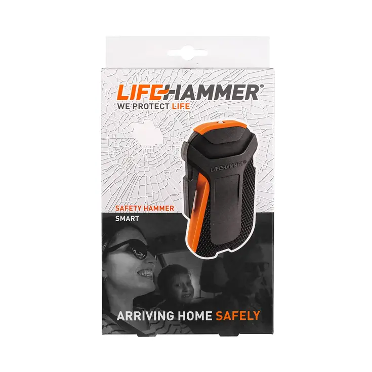 Safety Hammer Smart met gordelsnijder en hamerkop