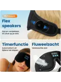 Slaapmasker Bluetooth - Zwart - PurelyGoods