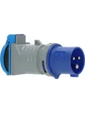 CEE-adapter 230V/16A IP44 voor buitengebruik
