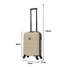 BlockTravel handbagage - XS - TSA-slot - 29L