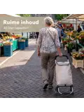 Boodschappentrolley 40L - Trapwielen