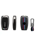 Metalen Sleutelhoesje voor Toyota grijs B3A