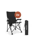 Ergonomische Campingstoel - Opvouwbaar - 2-pack