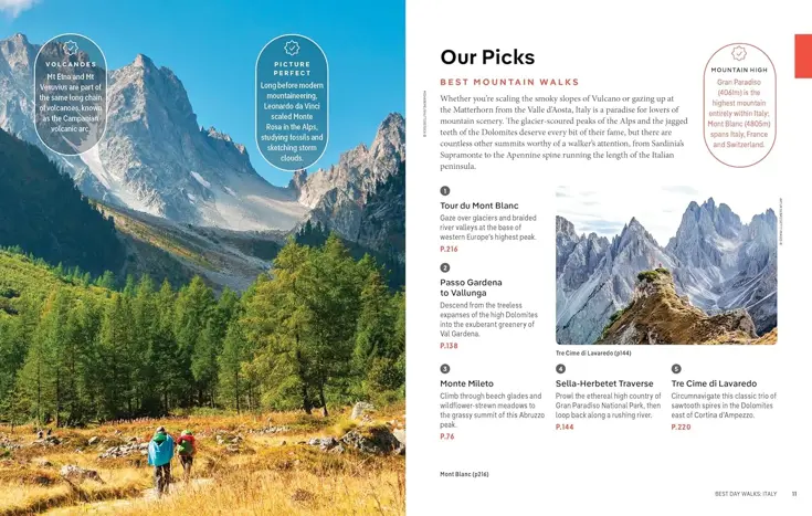 Wandelgids Best Day Walks Italy 2