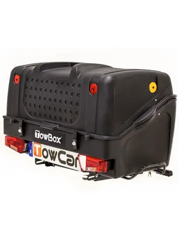 Towbox V1 - Trekhaakkoffer Zwart 280L