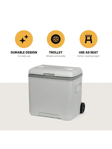 Steamy Marine 30 Koelbox op wielen - 30L