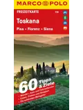Toeristische kaart FZK 118 Toskana