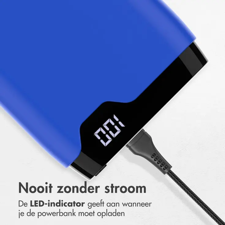 Powerbank 20.000 mAh 22.5w Snellader
