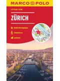 Stadsplattegrond City Map Zürich 1:12.000