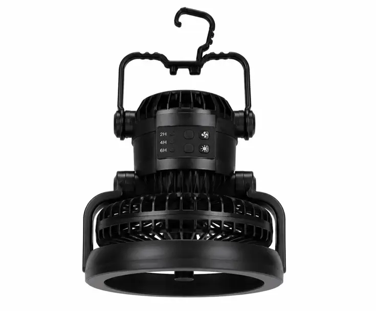 Campinglamp met Ventilator