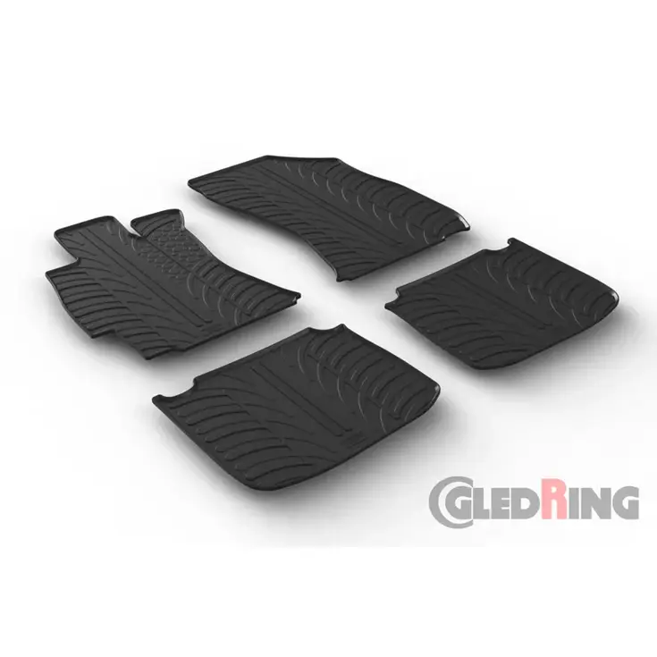 Subaru Outback 11/2014 - Rubbermatten - Gledring